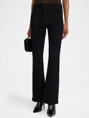 FRAME Reboot Black Bootcut Jeans Size 25